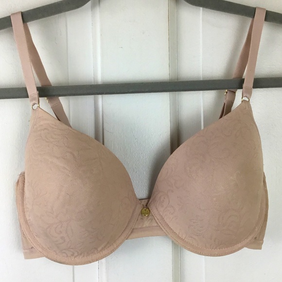 Natori Underwire Lined Jacquard T-shirt Bra Size 34C - Picture 1 of 9